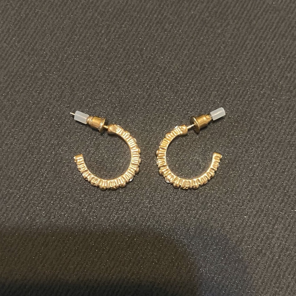 Gold Mini Hoop Earrings